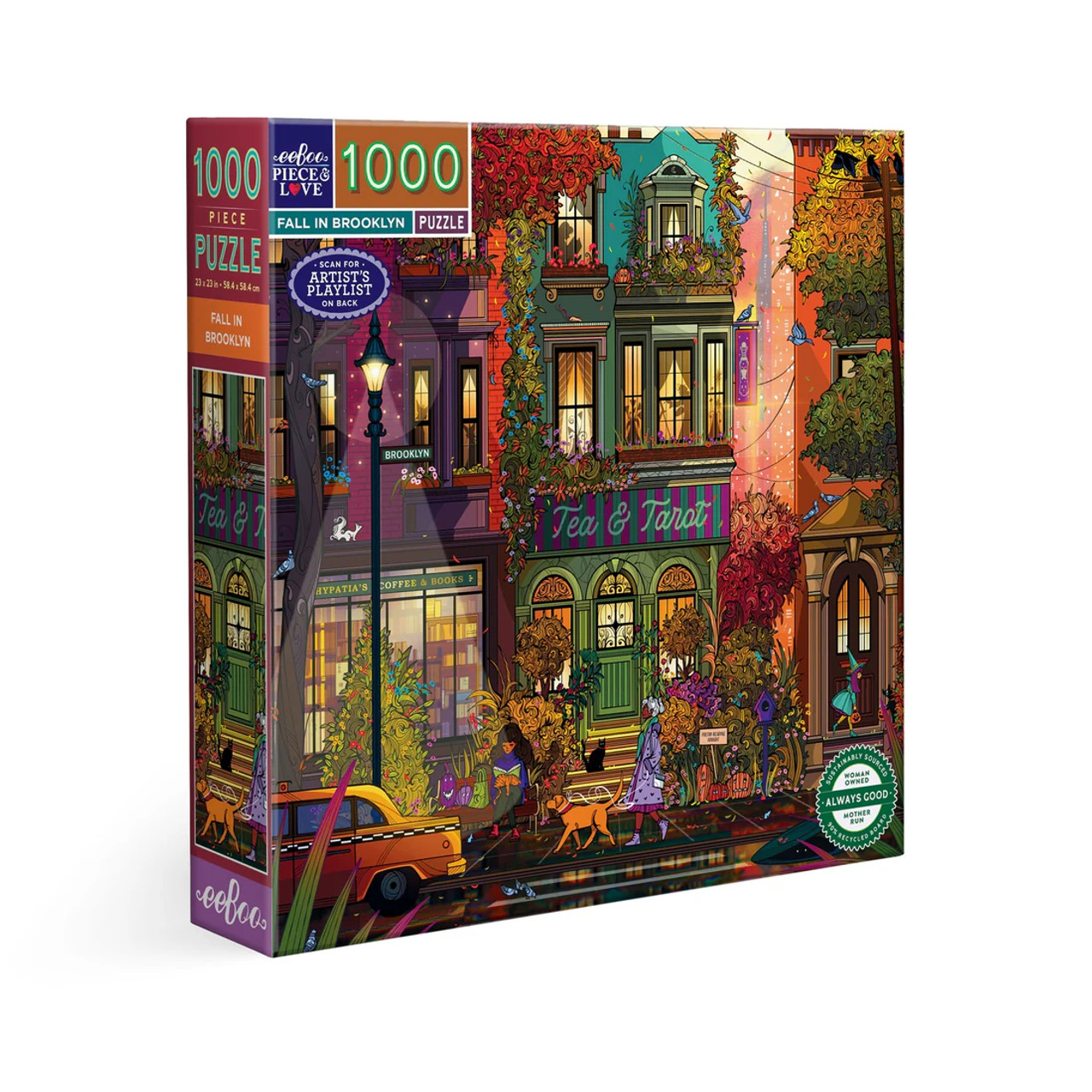 Fall in Brooklyn 1,000 Piece Jigsaw Puzzle