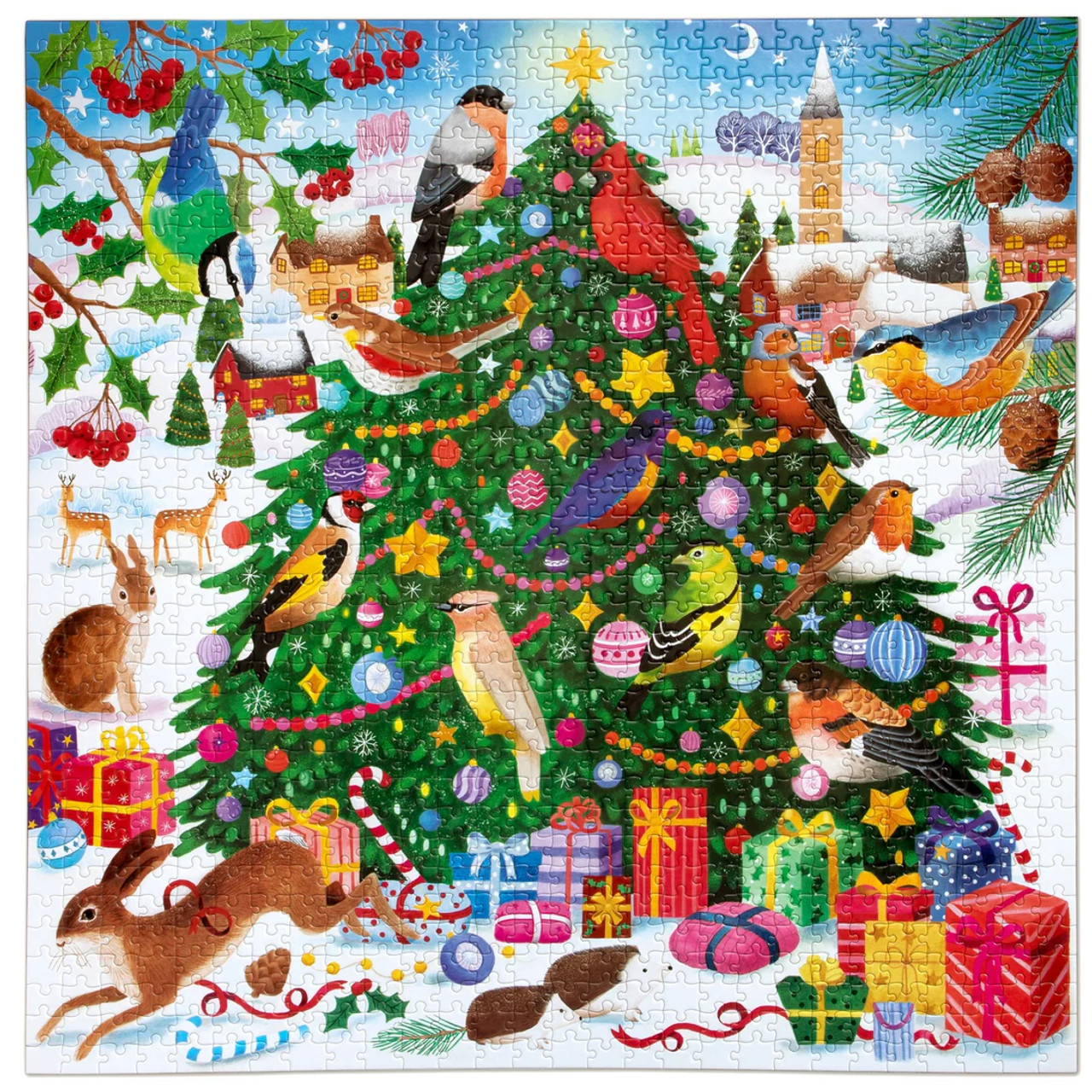 Christmas Songbirds 1,000 Piece Jigsaw Puzzle