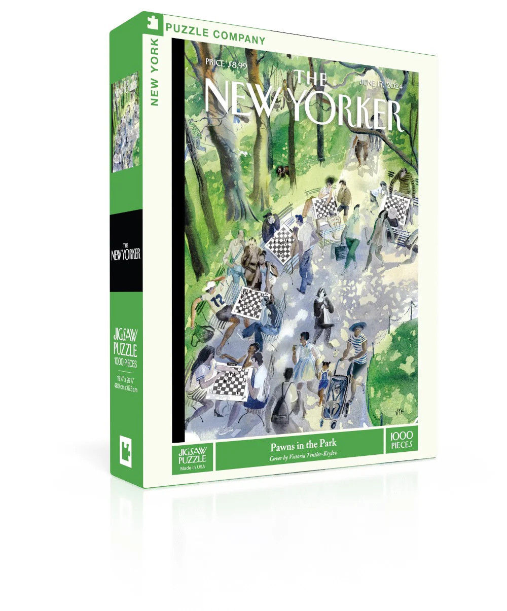 Pawns in the Park 1000 Piece Jigsaw Puzzle