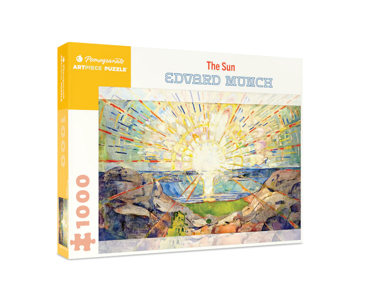 Edvard Munch: The Sun 1000-Piece Jigsaw Puzzle - Pomegranate