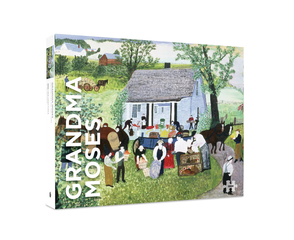 Grandma Moses: Moving Day on the Farm 1000-Piece Jigsaw Puzzle