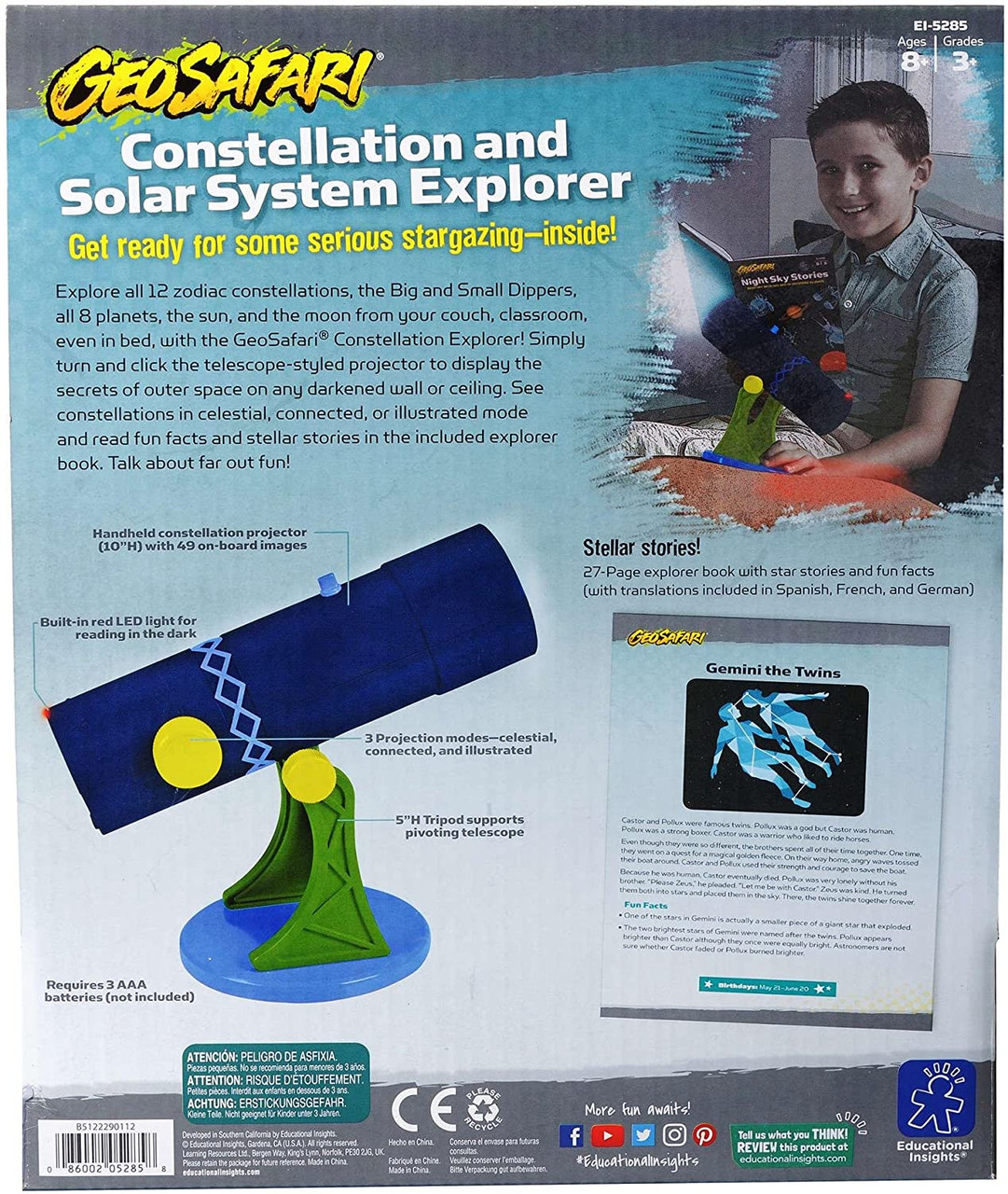 Constellation & Solar System Projector Explorer