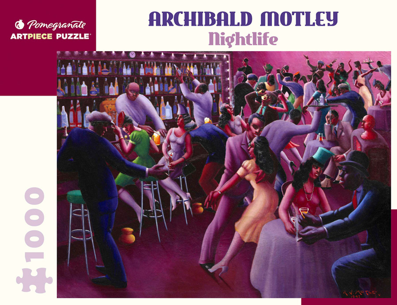 Archibald Motley: Nightlife 1000-Piece Jigsaw Puzzle