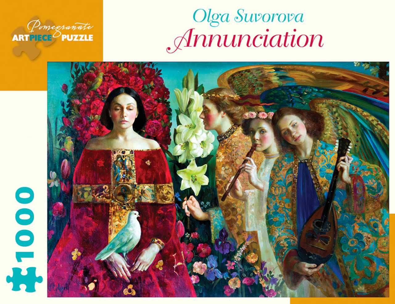 Olga Suvorova: Annunciation 1000-Piece Jigsaw Puzzle