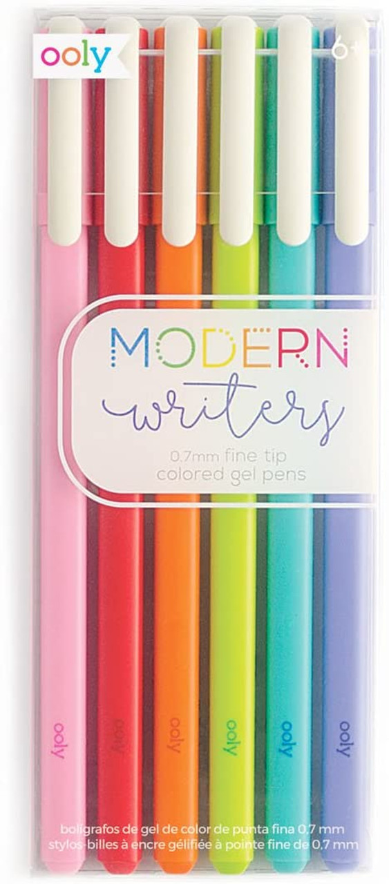 Modern Writers Gel Pens, Set of 6