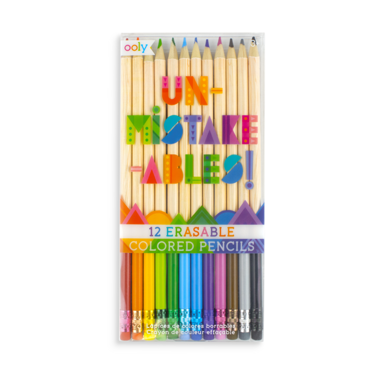 UnMistakables Erasable Colored Pencils - Set of 12 - Where'd You