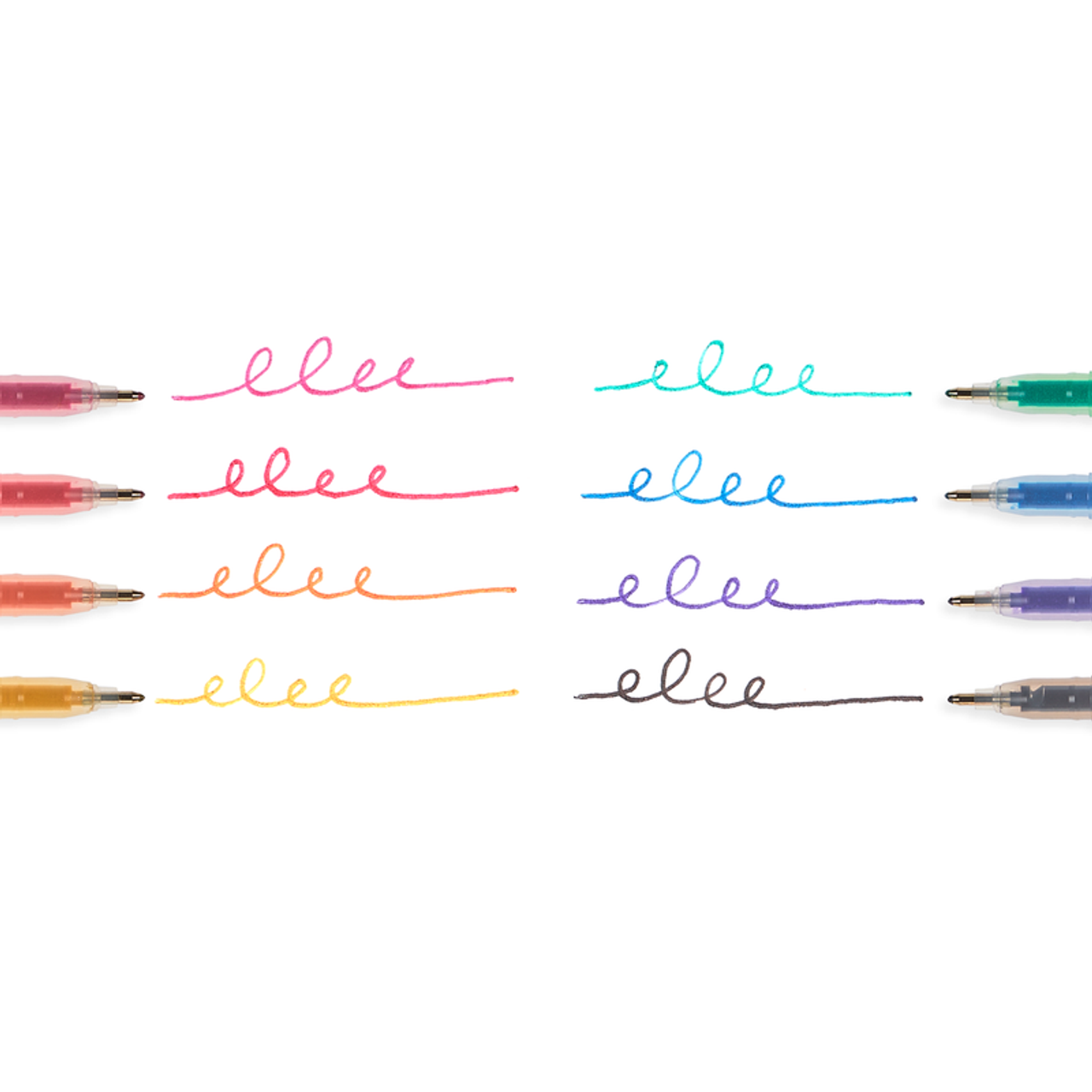 Radiant Writers Glitter Gel Pens - Set of 8 - Where'd You Get That!?, Inc.