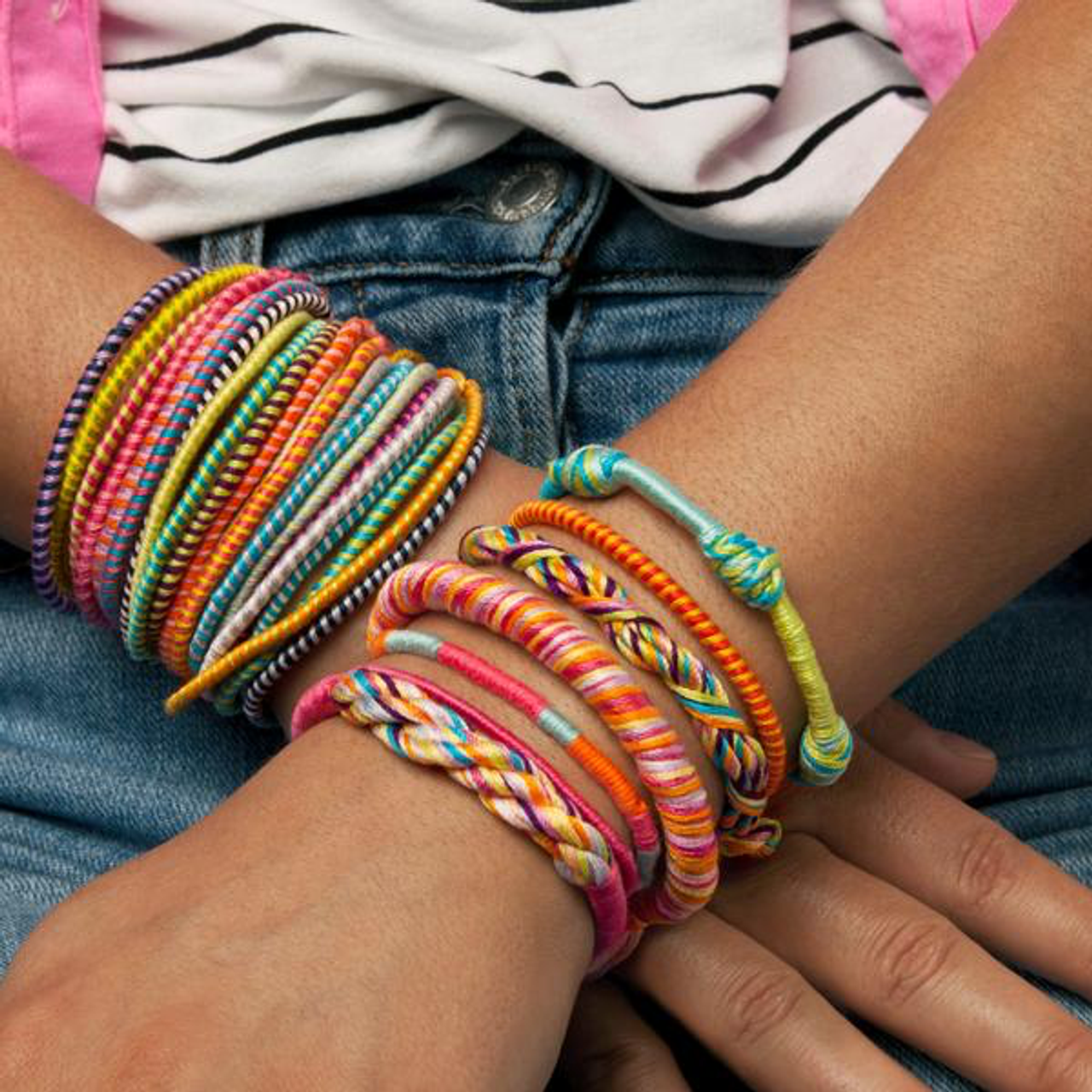 Rainbow Friendship Bracelet Kit