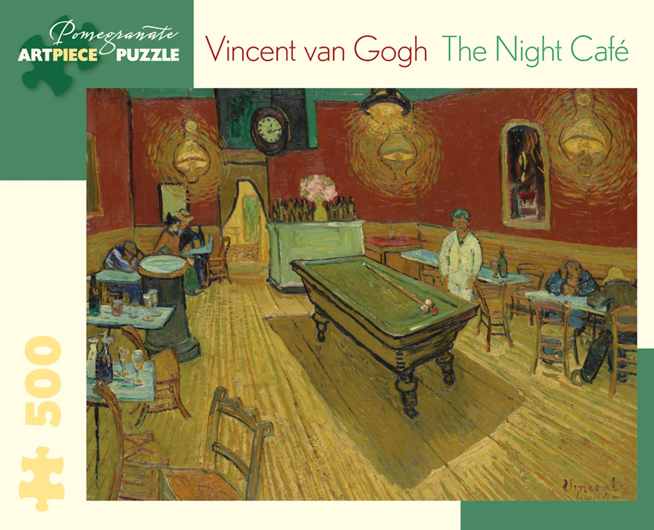 Vincent van Gogh: The Night Cafe 500-Piece Jigsaw Puzzle