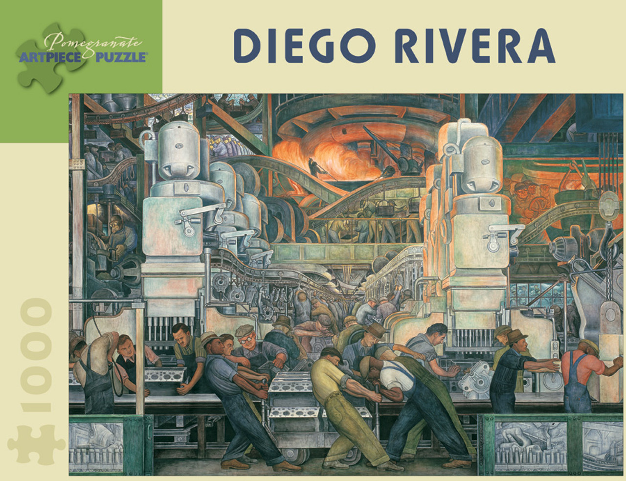 Diego Rivera: Detroit Industry 1,000-piece Jigsaw Puzzle