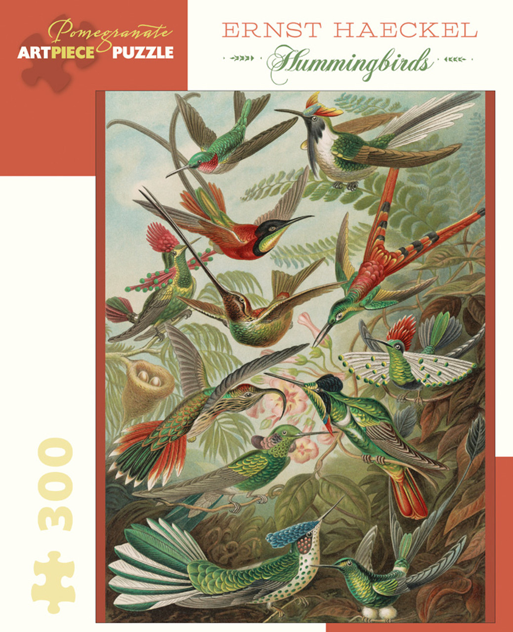 Ernst Haeckel: Hummingbirds 300-Piece Jigsaw Puzzle