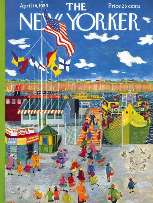 FERRY BOAT - 1000 pieces - New Yorker