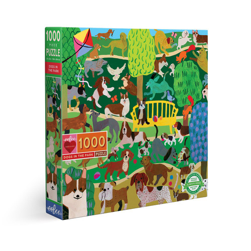 DOGS IN THE PARK - 1000 pc - EEBOO