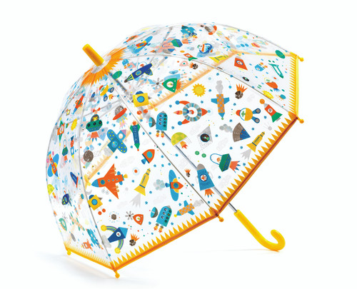 Transparent Space Children's Umbrella
