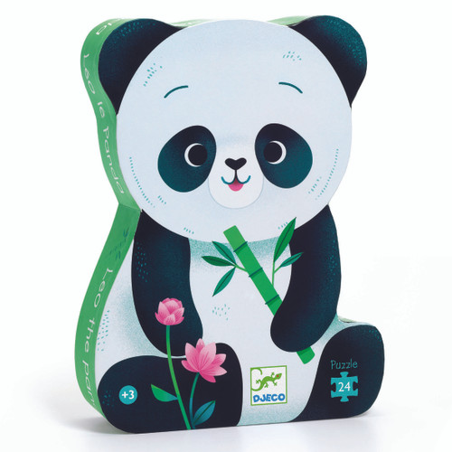 LEO THE PANDA SILHOUETTE - 24 pc - Djeco