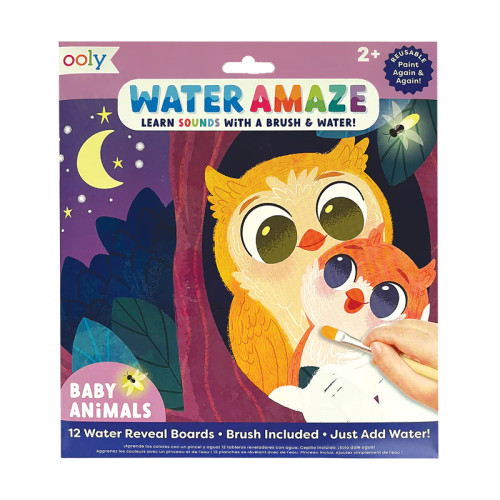 water amaze water reveal boards - baby animals - OOLY