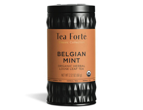 LOOSE LEAF TEA CANISTERS BELGIAN MINT TEA