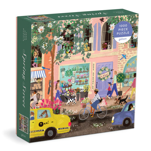 Spring Street 1000 Piece Jigsaw Puzzle - Artist: Joy Laforme