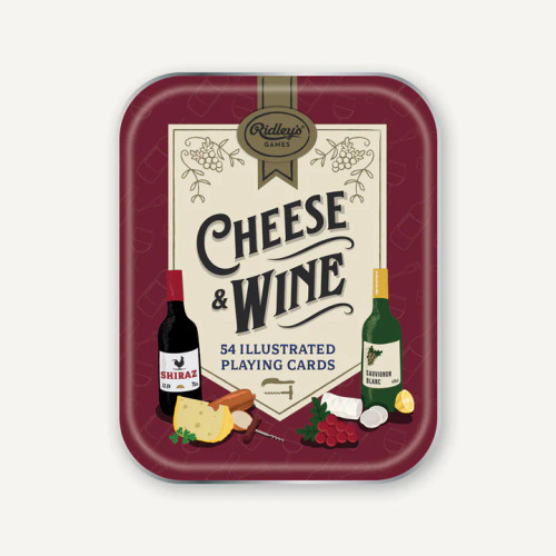 Cheese and Wine Playing Cards 