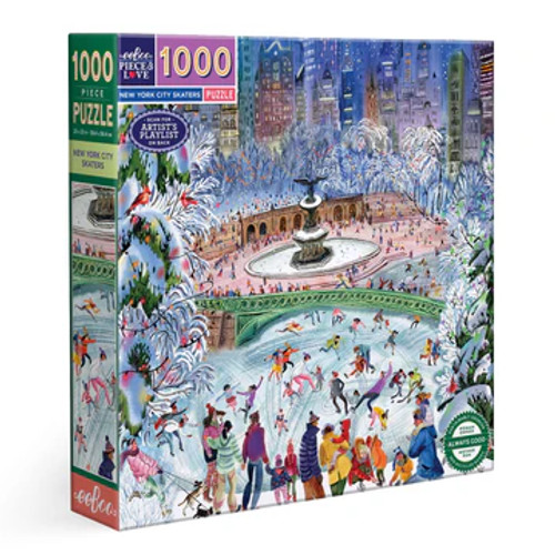 New York City Ice Skaters 1000 Piece Puzzle New York City Ice Skaters 1000 Piece Puzzle