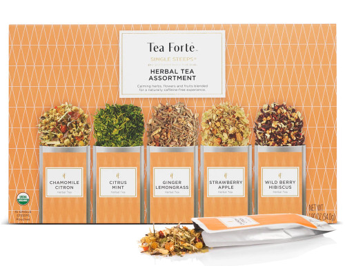 SINGLE STEEPS® HERBAL TEA ASSORTMENT - TEA FORTE