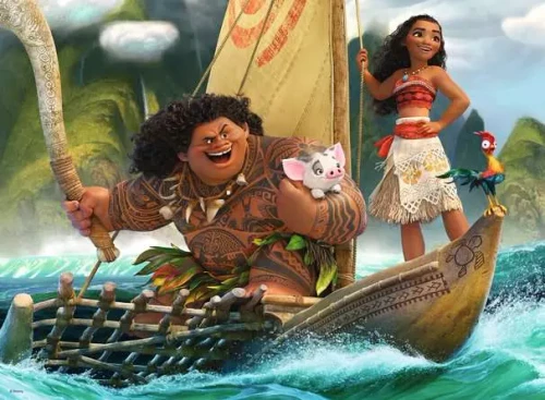 Children's puzzle 100 XXL pieces - Disney Moana - One Ocean One Heart