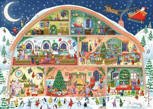 Adult puzzle 1000 pieces - Santa's Workshop