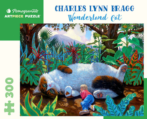 Charles Lynn Bragg: Wonderland Cat 300-Piece Jigsaw Puzzle