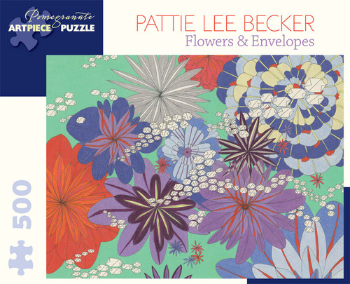 Pattie Lee Becker: Flowers & Envelopes 500-piece Jigsaw Puzzle