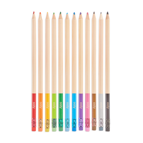 UnMistakables Erasable Colored Pencils - Set of 12