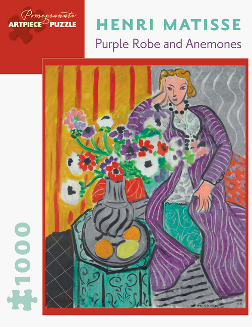 Henri Matisse: Purple Robe and Anemones 1,000-piece Jigsaw Puzzle