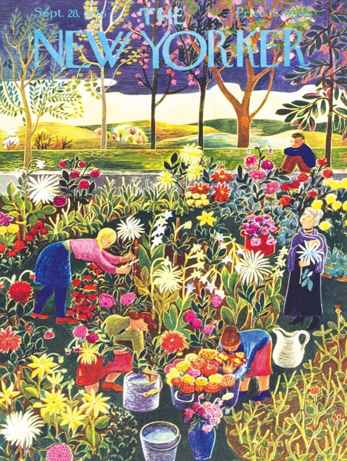 FLOWER GARDEN - 1000 Pcs - New Yorker