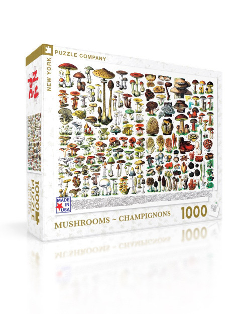 MUSHROOMS ~ CHAMPIGNONS - 1000 Pcs