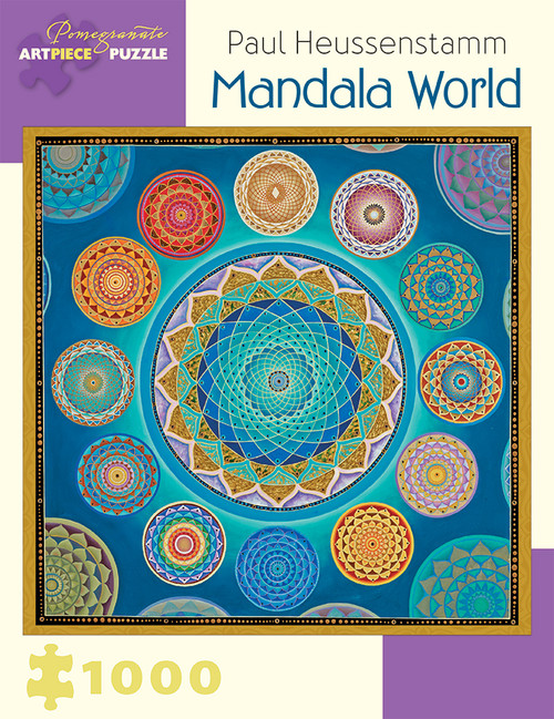 Paul Heussenstamm: Mandala World 1,000-piece Jigsaw Puzzle Paul Heussenstamm: Mandala World 1,000-piece Jigsaw Puzzle