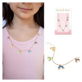 amy necklace - rainbow - OOLY