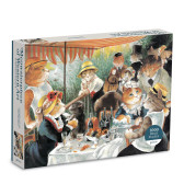 Luncheon of the Boating Party Meowsterpiece of Western Art 1000 Piece Jigsaw Puzzle