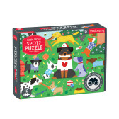 Dog Days Can You Spot? 12 Piece Puzzle