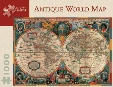 Antique World Map 1,000-piece Jigsaw Puzzle - Where'd You Get That