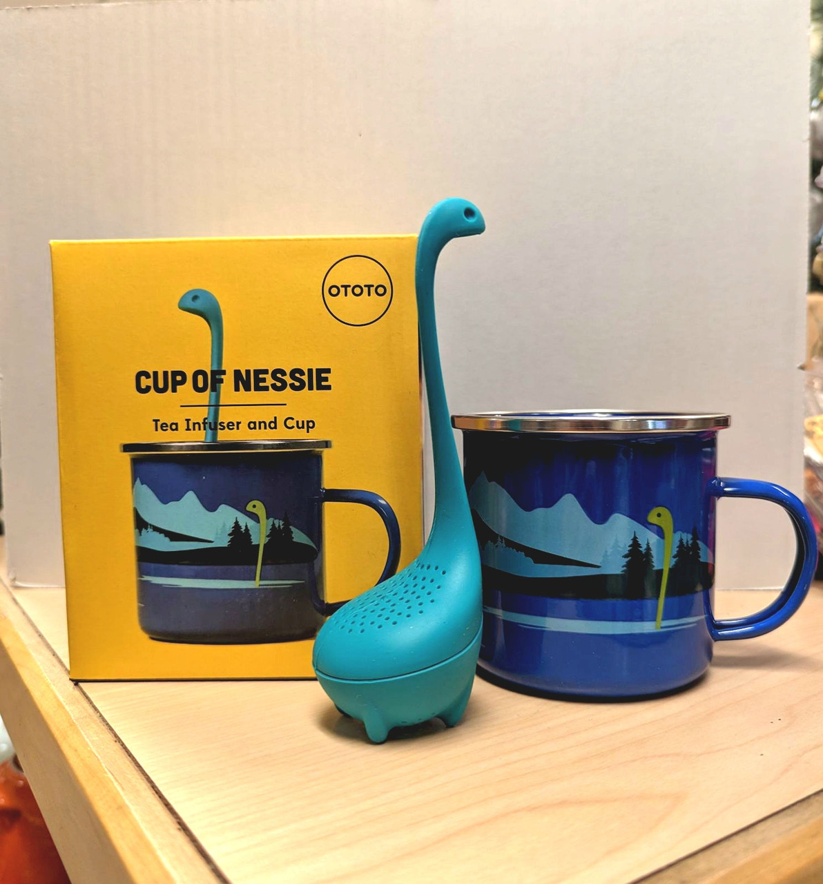 OTOTO Nessie Tea Cup and Tea Infuser Set