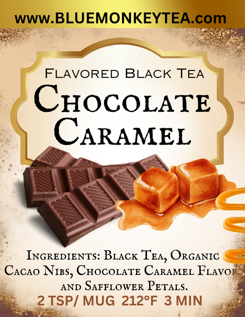 Chocolate Caramel, Loose Black Leaf Tea