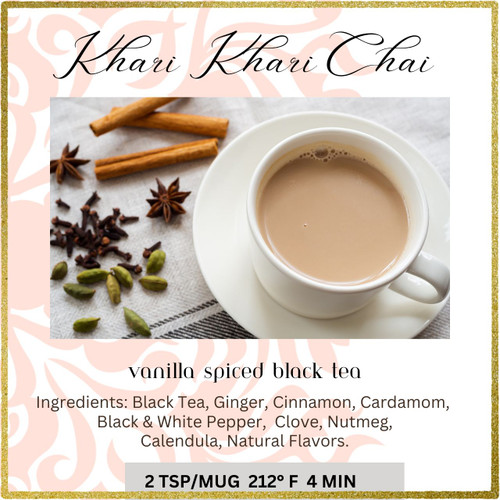 Chai - Khari Khari Chai, Loose Leaf Tea