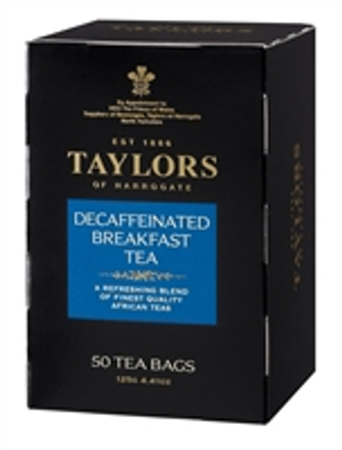 Taylors of Harrogate DECAFFEINATED BREAKFAST TEA - 50 tea bags