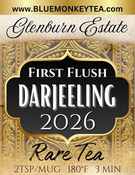 Glenburn Estate, First Flush Darjeeling Tea (2026 Harvest), Loose Leaf Tea