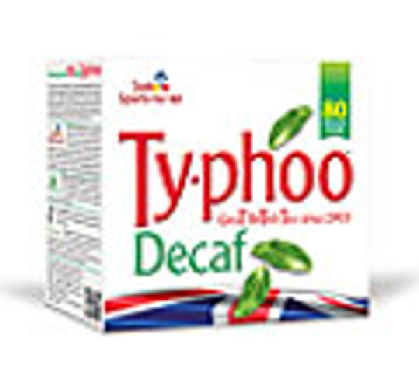 Ty-Phoo DECAFFINATED TEA, 80 tea bags