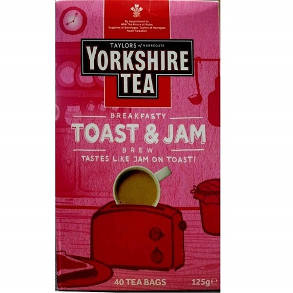 Taylors of Harrogate: Toast and Jam Brew Breakfast Tea- 40 tea bags - Out of Stock