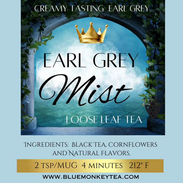 Earl Grey Mist Tea, Loose Leaf Tea