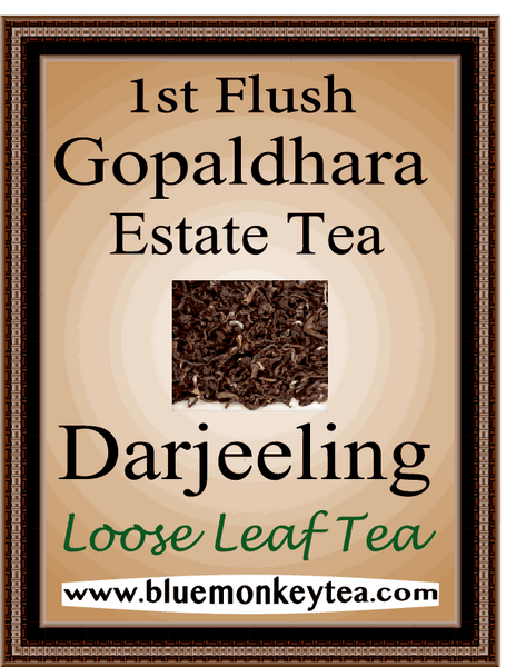 Gopaldhara or Balasun Estate First Flush Darjeeling, Loose Leaf Tea