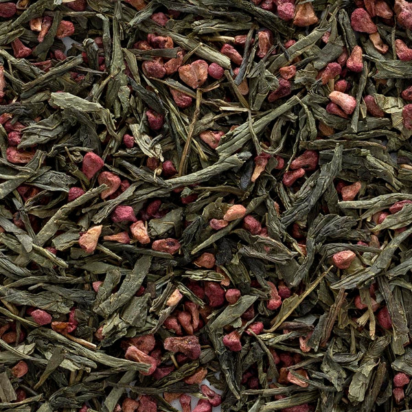 Organic Raspberry, Green Loose Leaf Tea