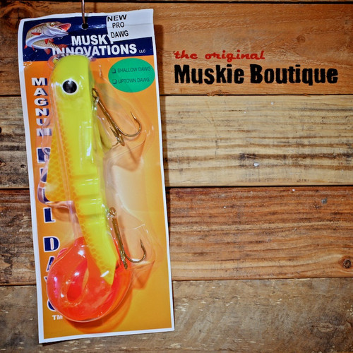 Musky Grub Glow - Blackfly Lures