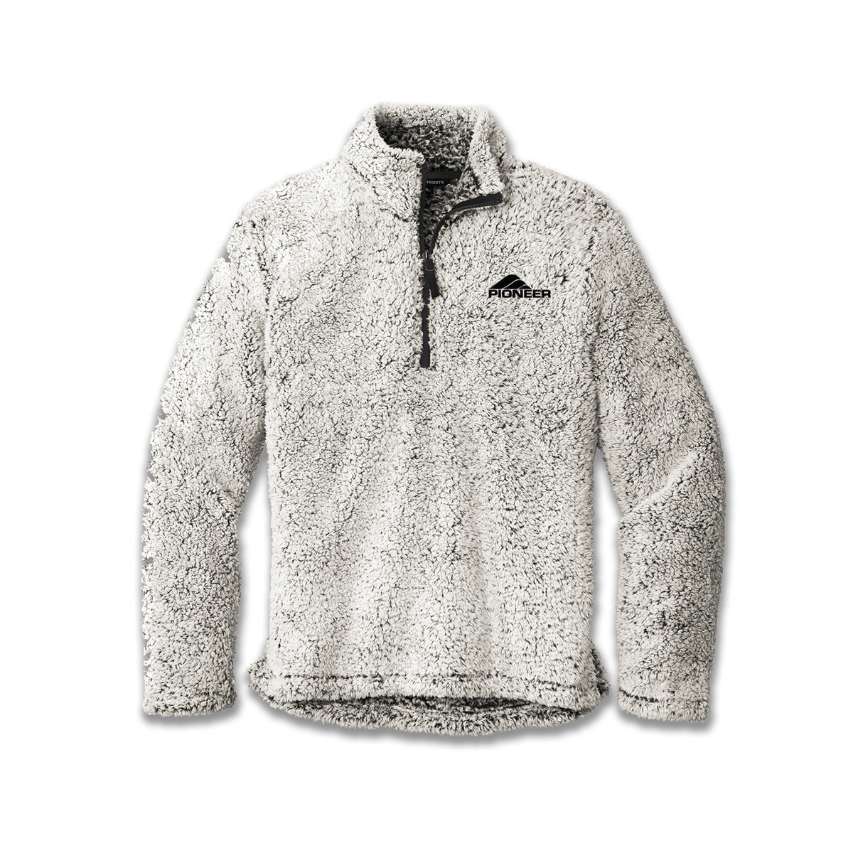 Fuzzy fleece clearance quarter zip